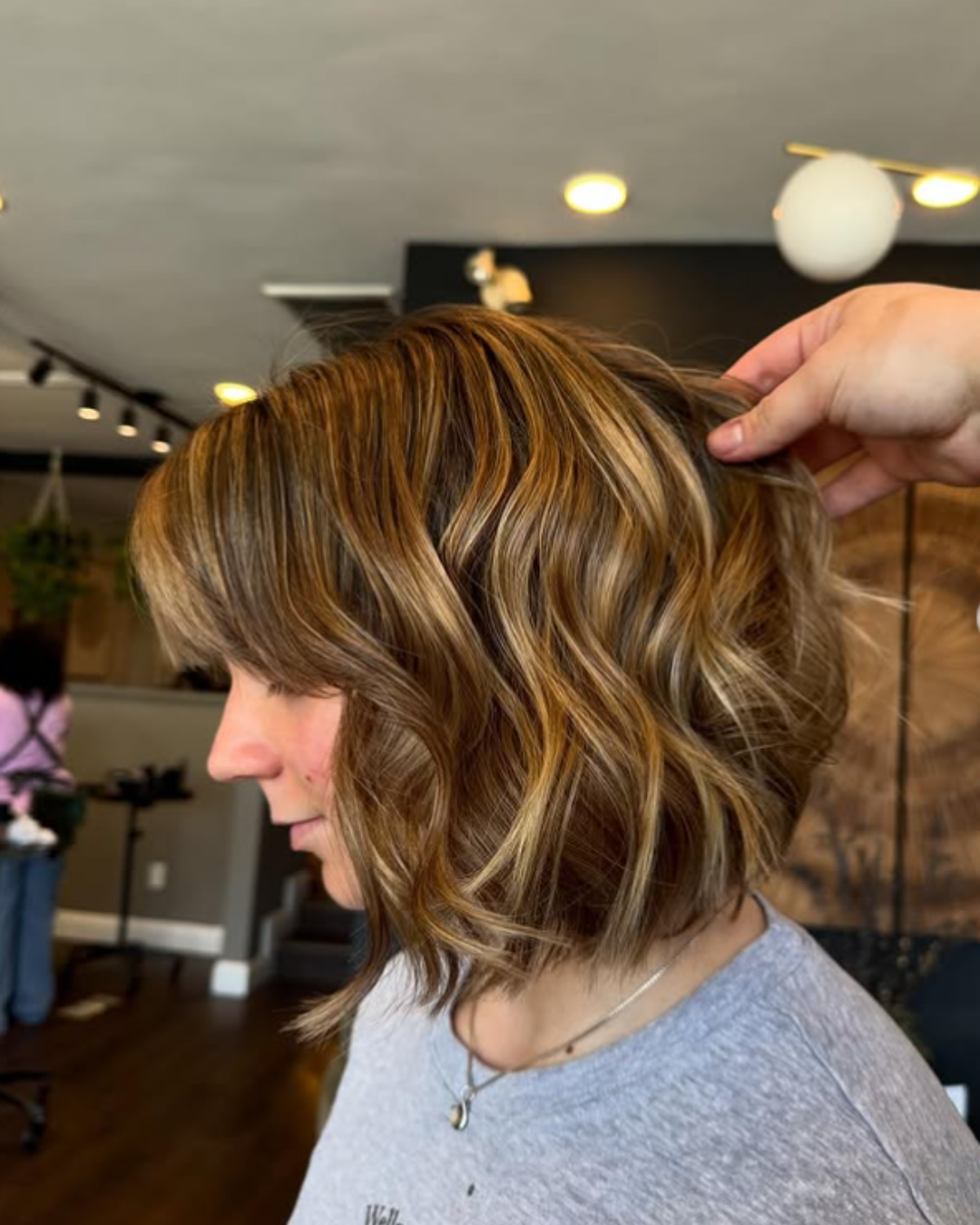 Balayage Bob by Mayce