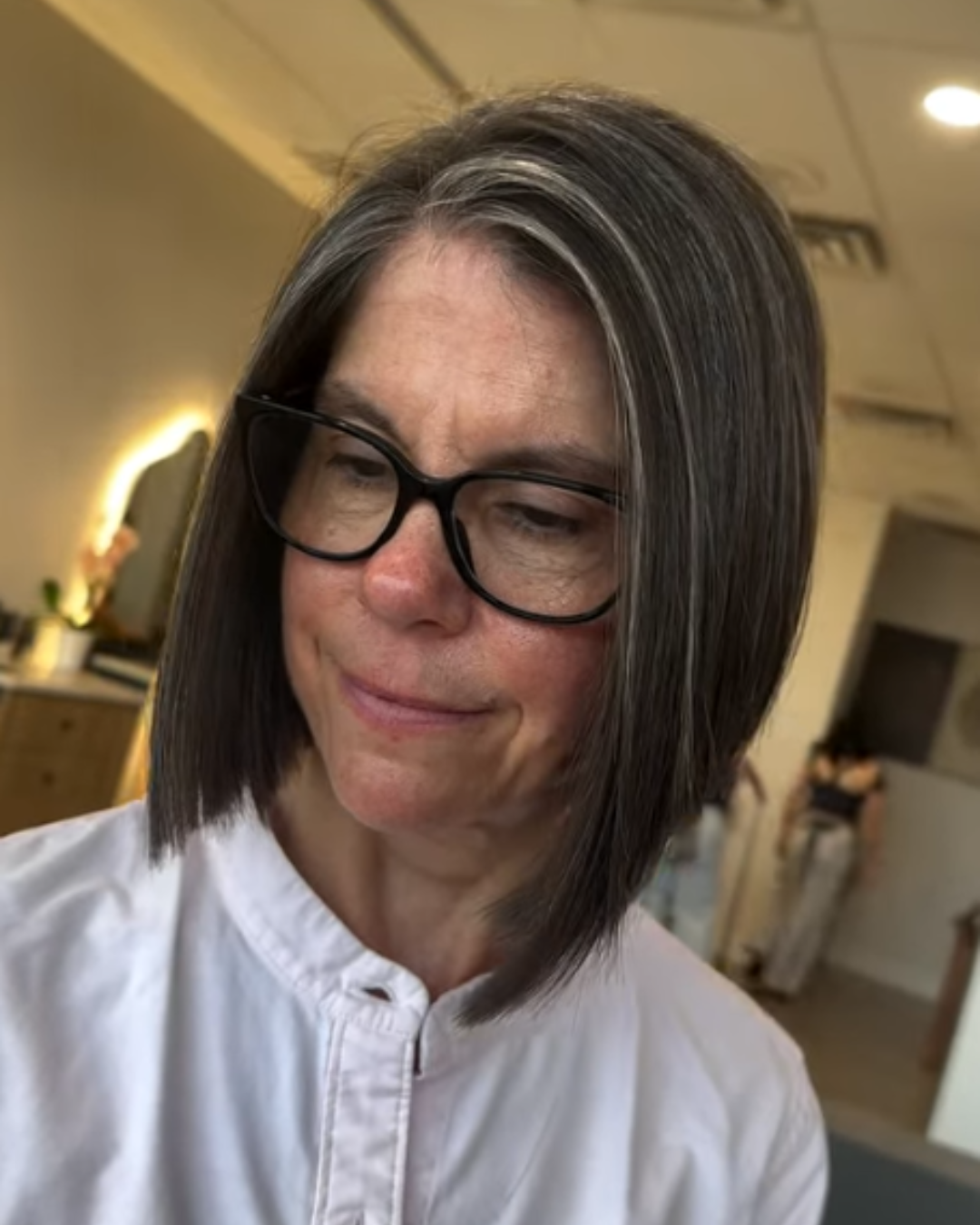 Long Bob Precision Haircut by Katelyn