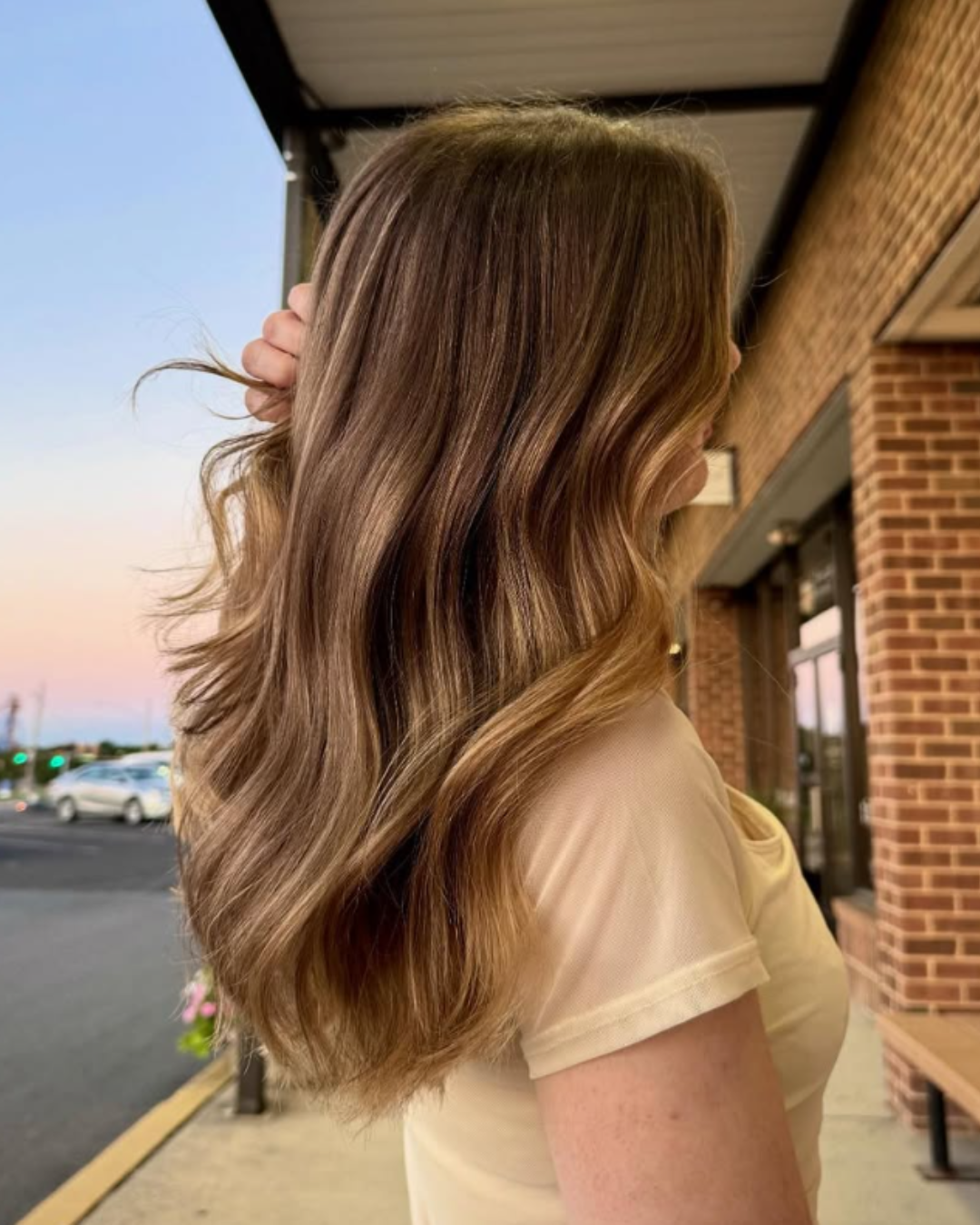 Golden Blonde at Sunset by Mayce